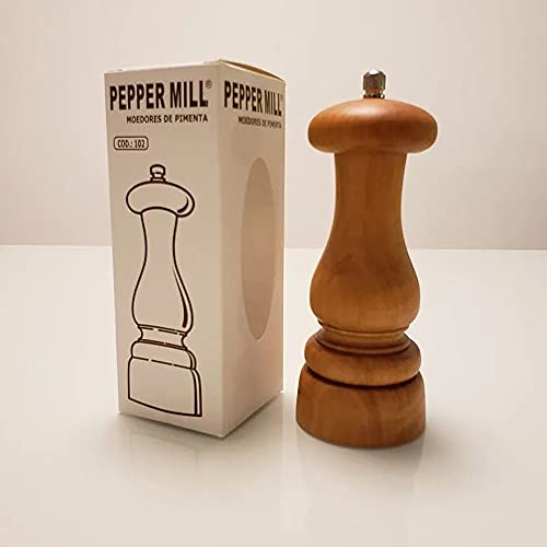 Moedor de Pimenta Colonial Médio Madeira Peper Mil - PPE 002
