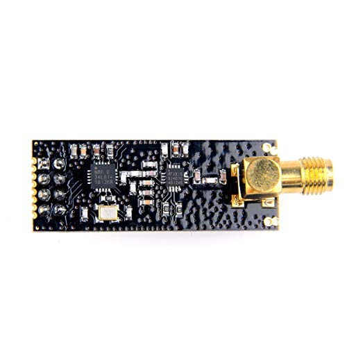 ICQUANZX 3 Pezzi Modulo ricetrasmettitore Wireless 2.4G 1100m NRF24L01 + PA + LNA in Schiuma antistatica Arduino Compatibile con Antenna