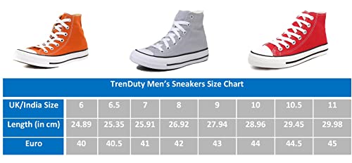 Image of Long High Top Canvas Men Sneakers