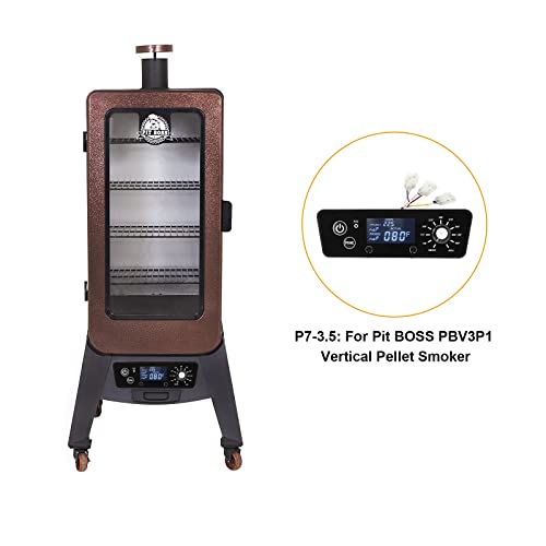 Digital Thermostat Controller Board Kit-Replacement Part For Pit Boss Pbv3P1 Vertical Pellet Grills,With W/Lcd Display #TOP3