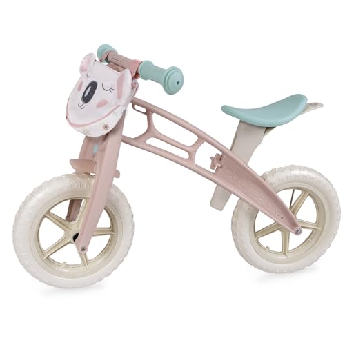 DE CUEVAS TOYS Bicicleta Infantil Balance Bike Koala DeCuevas 30179 Bicicleta Infantil Balance Bike Koala DeCuevas 30179 Juguete, Niños, Rosa Y Azul, Grande