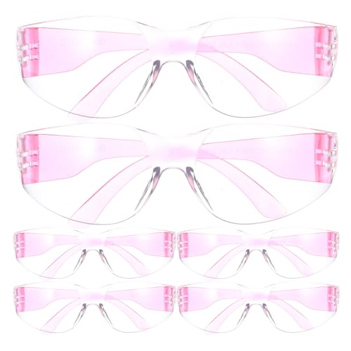 TOYANDONA 6stücke Mädchen-schutzbrillen Winddichte Kratzfeste Schutzbrillen Für Und Outdoor-aktivitäten Für Experimente Und Sportliche Aktivitäten Und Für Mädchen Und Jungen