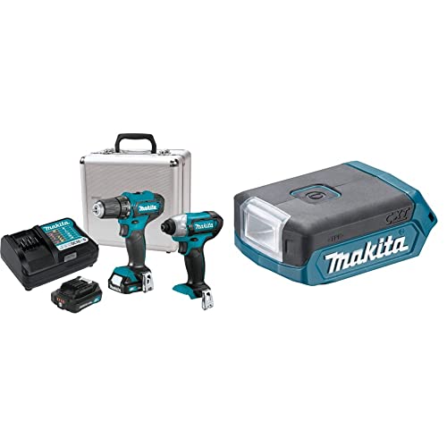 Makita Ct232Rx 12V Max Cxt Lithium-Ion Cordless 2-Pc. Combo Kit (2.0Ah) With Ml103 12V Max Cxt Lithium-Ion Cordless L.e.d. Flashlight #TOP27