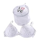 wenko rete salvabucato reggiseno love, poliestere, 16 x 15 x 16 cm, bianco