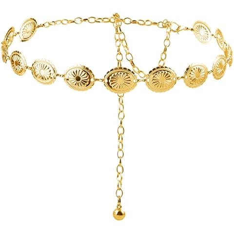 Ehuixinsheng Adjustable Daisy Chain Waist Belt Cover