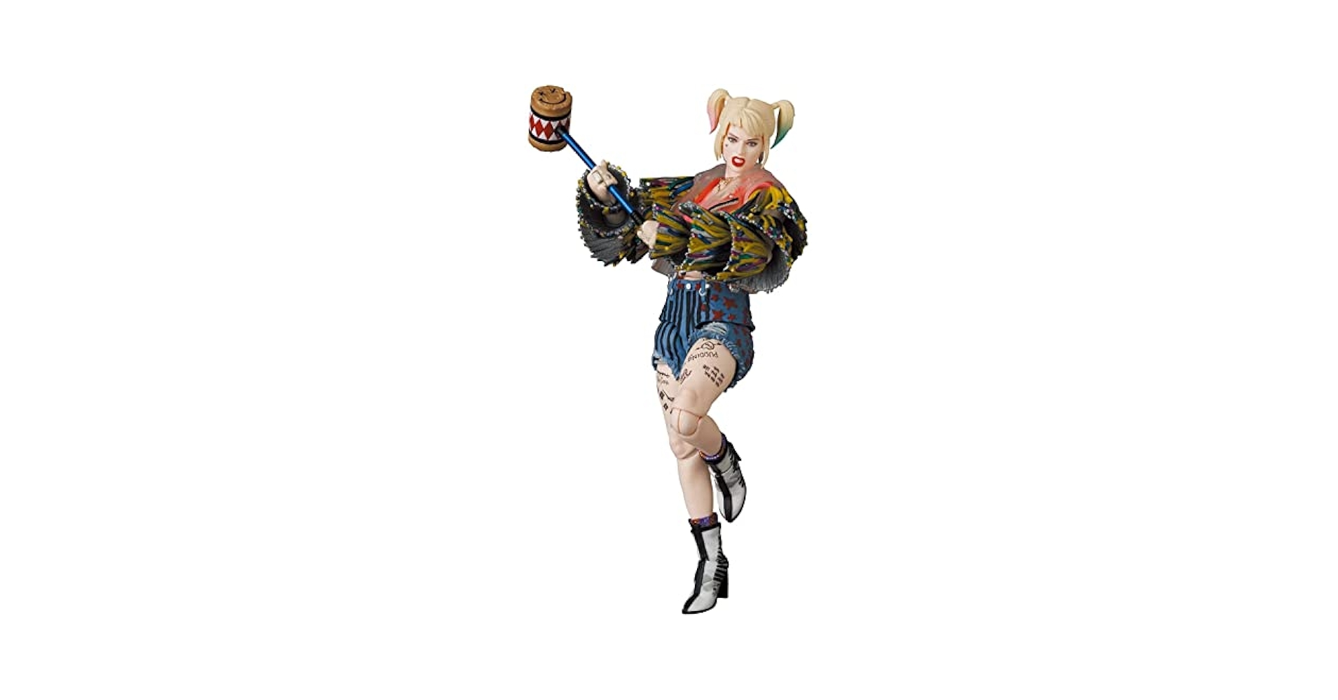 !!訳あり!!　MAFEX マフェックスHARLEY QUINN Medicom MAFEX Birds Of Prey Harley Quinn Overalls Ver