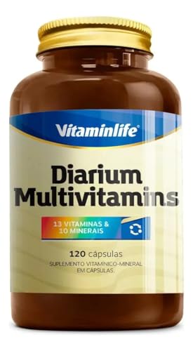 VitaminLife Diarium Multivitamínico 120 Cápsulas