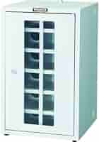 TRUSCO】スマホ デジカメ収納ロッカー 12台用 SPL-12 鍵付 【公式通販】