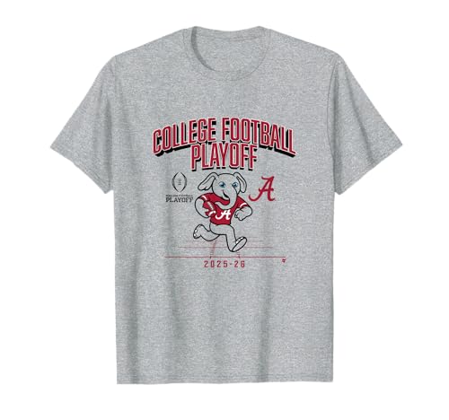 Alabama Crimson Tide College Football Playoff Mascot 2025 T-Shirt