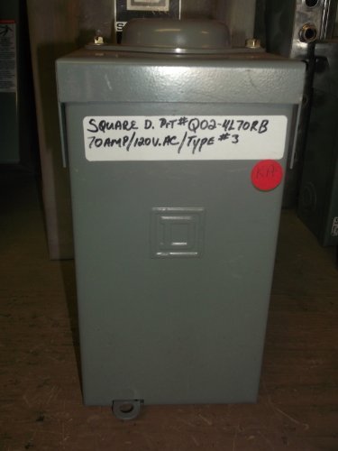 QOLoad Center 70 Amps, 120/240VAC Voltage, Number of Spaces: 2 QO24L70RB by Square D