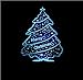 Produktbild Spezial- & Stimmungsbeleuchtung 3D Night Lights Weihnachtsbaum 3D Colorful Touch Small Table Lamp