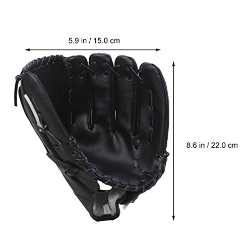 Garneck Luvas de beisebol com mão esquerda e direita, luvas de campo de softbol, luvas de campo para