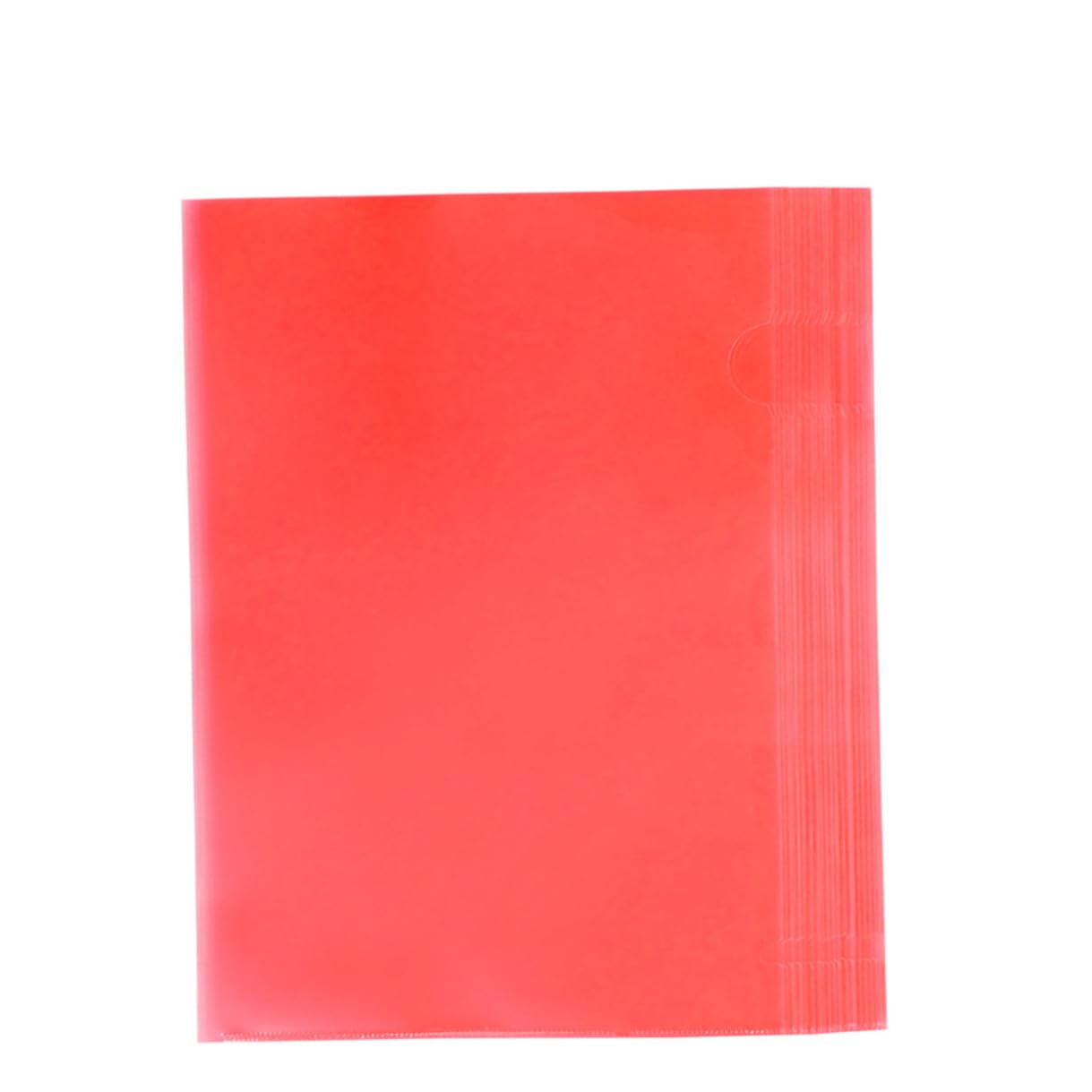DOITOOL 60 Pezzi Cartelline Trasparenti Tipo in PP Portadocumenti Ufficio Scuola Organizer Plastica Resistente Dossier Documenti Facile Accesso