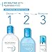 Bioderma Hydrabio DUO H2O Micellar Water Cleansing and Make-Up Removing for Dehydrated Sensitive Skin, 33.4 Fl Oz