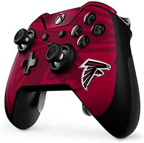 Skinit Decal Gaming Skin Compatible with Xbox One Elite Controller - Officially Licensed NFL Atlanta Falcons Double Vision Design