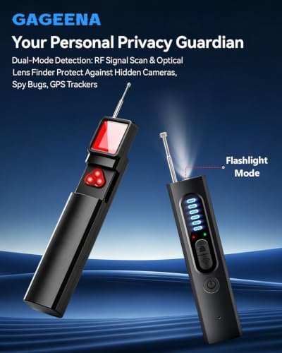 5-in-1 Anti-Spy Detector for Hidden Camera, Bug, GPS Tracker & RF Scanning - image 2