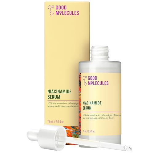 Good Molecules Niacinamide Serum &ndash; 10% Niacinamide to Target Blemishes, Nourishment, and Skin Tone...