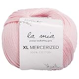 5 Ball%100 Mercerized La Mia XL Mercerized Cotton Total 8.8 Oz. Each 1.76 Oz (50g) / 103 Yrds (95m)