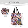 Various flags Women's Casual Tote Bags, Reusable Tote Shoulder Bags, Multi-Function Large Capacity Shopping Bags #4