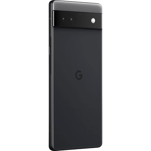 Google Pixel 6a 5G, US Version, 128GB, Charcoal - Unlocked (Renewed)