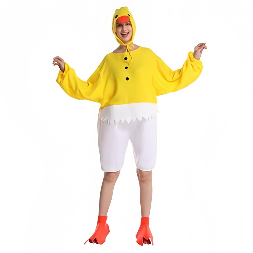 Amazon.co.jp: [osseoca] コスプレ衣装 ひよこ 着ぐるみ 動物