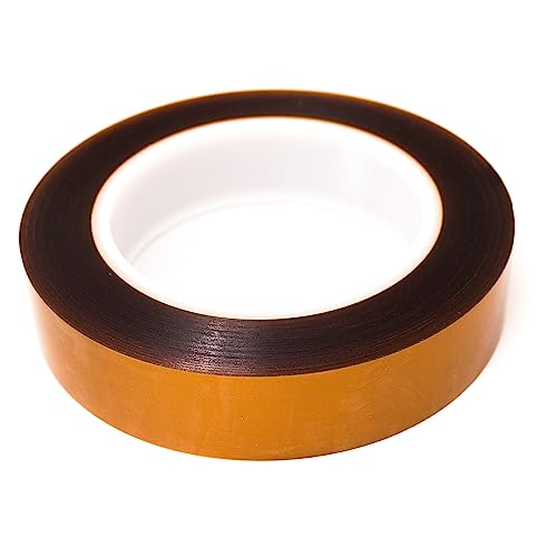 Image of Bertech Double-Sided Polyimide Tape, 1 Mil Thick, 1 5 /8 Inch x 36 Yards