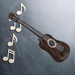 Sharplace Ukulele – Jouet pour Enfants, Instrument éducatif de développement, Mini Guitare pour débutants âgés de 3 Ans et Plus, Fournitures de fête pour bébés , Marron foncé – Image 3