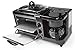 Courant 3-in-1 Multifunction Breakfast Hub (4 Slice Toaster Oven, Large 10'' Diameter Griddle Pan, Multi Cup Coffee Maker), Black