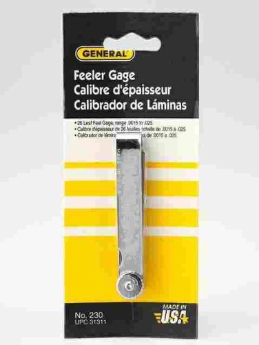 General 230 5 Feeler Gauge