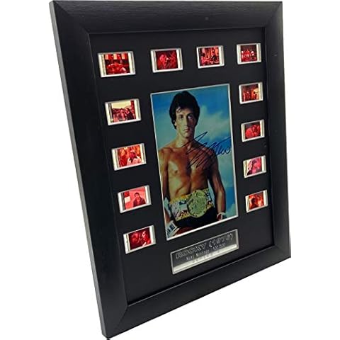 Rocky (1976) Signed by Sylvester Stallone Filmcell, Holographic Serial Numbered Cover