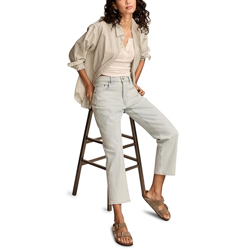 Lucky Brand Women's 90's Loose Crop Jeans3