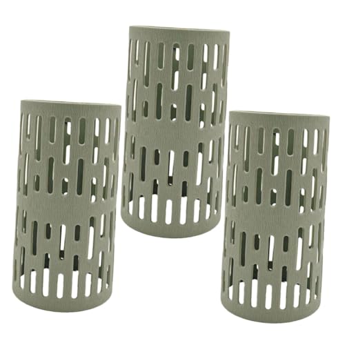 Holibanna 3Pcs Trunk Guard Protector for Trees Plastic Bark Wrap Tree Trunk Protection Cover Damage from Lawn Mowers and for Indoor and Outdoor