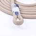 RNA TriTech Flipline 11mm – 15' Eye-to-Eye Arborist Positioning Lanyard – Technora Sheath, Dyneema Jacket, Nylon Core – 33kN Cordage, 23kN Eye Strength