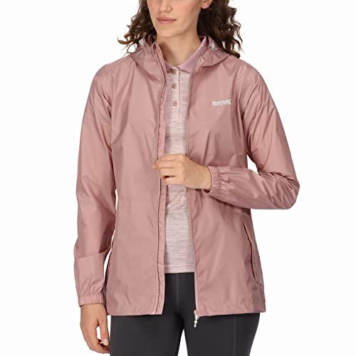 Image of Regatta Womens Pack-It III Waterproof Packaway Jacket - Dusky Rose - 20