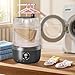 Portable Washing Machine, 1L Portable Washer, Mini Laundry Machine | Porrtable Clothes Washing Machines | Clothes Laundry Fabric Appliances For Apartments Dormitories Travel Camping Hotels Socks