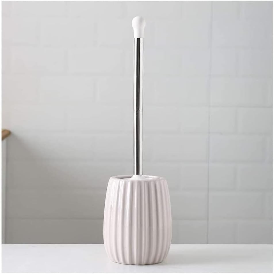 Toilet Brushes Toilet Brush and Holder Toilet Brush and Holder Set, Creative Ceramic Toilet Brush, Deep-Cleaning Toilet Bowl Brush for Bathroom Toilet Cleaning Toilet Brush Holder Toilet Brush w