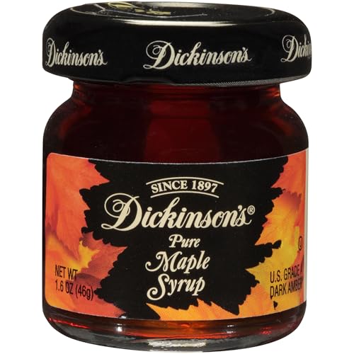 Dickinson's Pure Maple Syrup, 1.6 Ounce (Count of 72) Pack of 1
