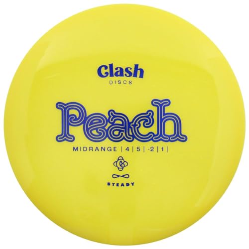 Mint Discs Clash Steady Peach Midrange Golf Disc, 173-176g