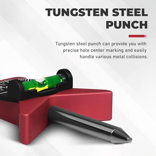 Buscador de Centro para Tubos con Medidor de Tungsteno miniatura 3