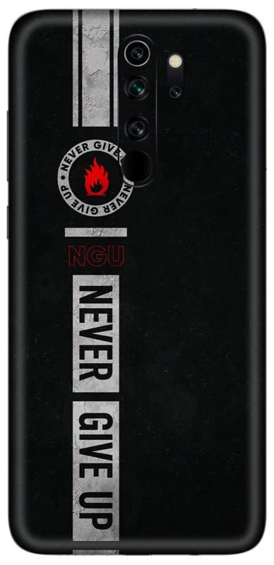 Image of Mobile Skin Sticker Compatible with Redmi Note 8 Pro Skin Not Back Cover, Camera & Back Protector Mobile Skin Wrap; Redmi Note 8 Pro-KE-357