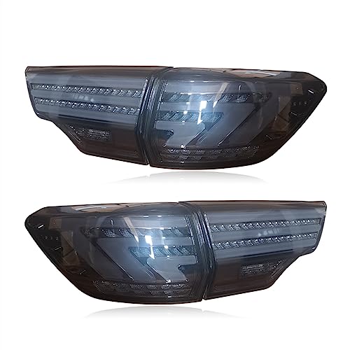 Feu arrière pour Toyota Highlander Kluger 2015-2019 avec signal de frein et DRL