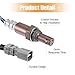 X AUTOHAUX Car Rear Oxygen Sensor Replacement 89465-02300 for Toyota Corolla 1.6L 1.8L 2.0L 2006-2012