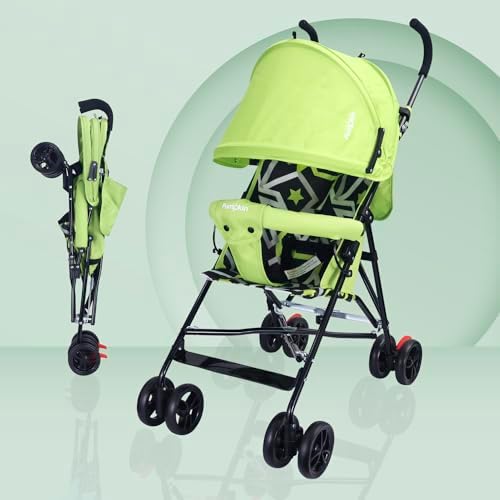 R for Rabbit Kiddie Kingdom Stroller- Green Black main image 0