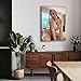 Sexy Breckie Hill Model Big Boobs Bikini Hottie Poster (6) Canvas Painting Posters And Prints Wall Art for Living Room Bedroom Decor 12x18inch(30x45cm) Frame-style