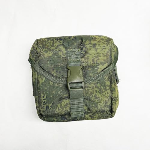 600D Oxford Shockproof Binoculars Case for Hunting Camping Hiking Thicken Soft Adjustable Strap x6x30 7x35Molle EMR (EMR)