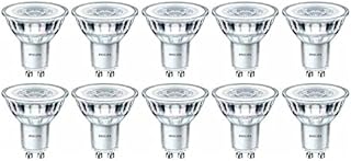 10 Pack - Philips CorePro LED Spot 4.6W (50W) GU10 Lamp 4000k Cool White 390 Lumen 15000 Hours 36° Beam - 929001218202 - [Energy Class A+]