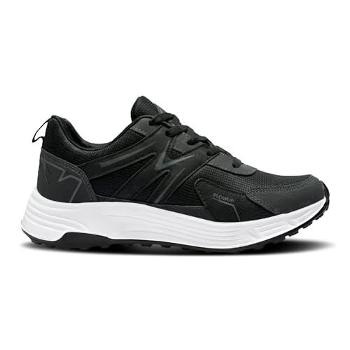 Image of BRUTON RuneX-624 Men's Casual Sneakers | Stylish Lightweight Lace-Up Shoes for Men | Comfortable Walking Shoes | Trendy Fashion Footwear