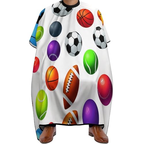 Hairdresser Cape with Snap Closure, 55x66, Anti-Static