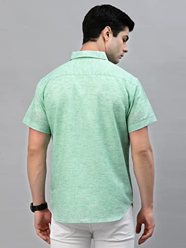 Image of Style Quotient Men Beige Comfort Casual Shirt