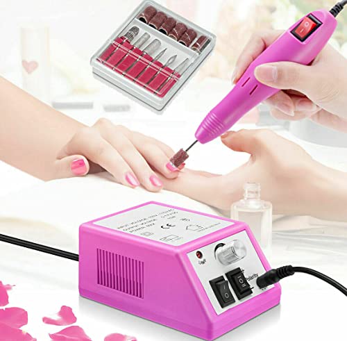 BOLT BEE Electric Nail File Drill Manicure Machine Art Acrylic Pedicure Tool Bits Set Kit - Image 3